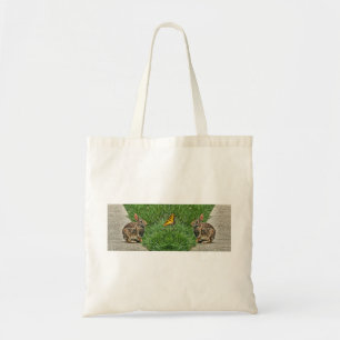 Bolsa Tote Arte do coelho