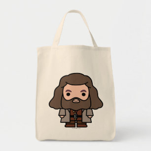Bolsa Tote Arte do Personagem Desenho do Hagrid
