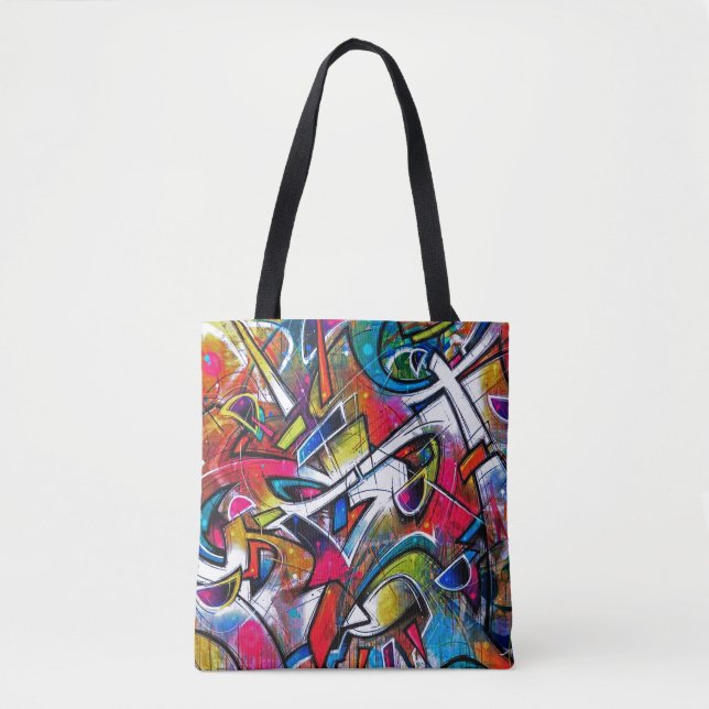 Bolsa Tote Arte dos grafites (Frente)