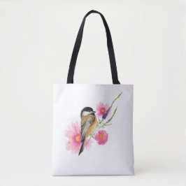 Bolsa Tote Arte em Aquarela Doce