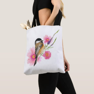 Bolsa Tote Arte em Aquarela Doce
