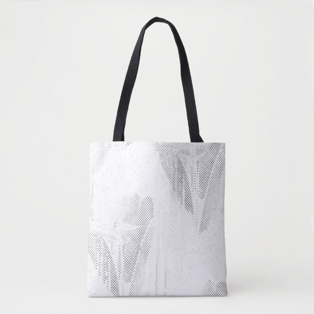 Bolsa Tote Arte em linha, Seashell, Harp (Frente)