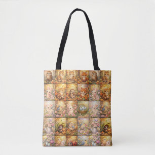 Bolsa Tote Arte em Parede de Acrílico