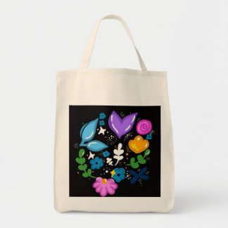 Bolsa Tote Arte floral