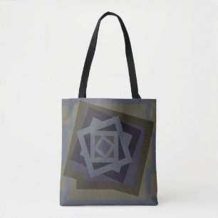 Bolsa Tote arte geométrica moderna abstrato