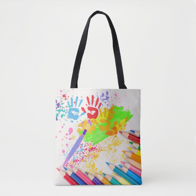 Bolsa Tote Arte infantil (Frente)