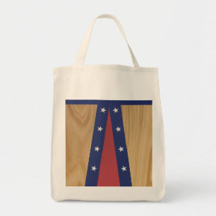 Bolsa Tote Arte Inspirada na América   Bandeiras, Jerseys e 4