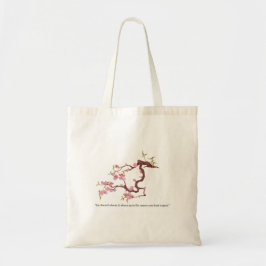 Bolsa Tote Arte Linear de Mulher Confiante | Tote com Citação
