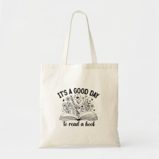 Bolsa Tote Arte Linear Minimalista É Um Bom Dia Para Ler Um L