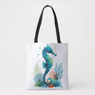 Bolsa Tote Arte marítima náutica/praia/costeira