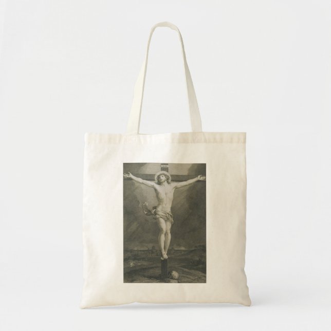 Bolsa Tote Arte Minimalista Crucificação Monomática (Frente)