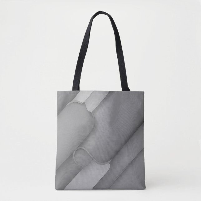 Bolsa Tote Arte Moderna das cinzas (Frente)