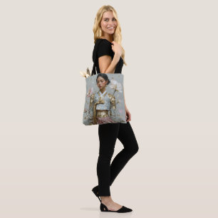 Bolsa Tote Arte Moderna de Hanbok de Metal