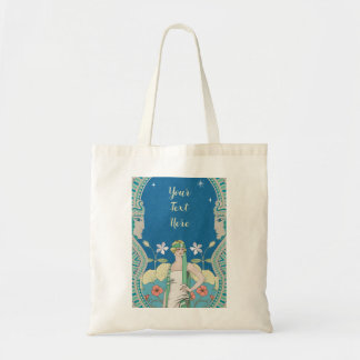 Bolsa Tote Arte Nova Personalizada Antiga Porta da Senhora Az