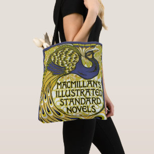 Bolsa Tote Arte Novo Antiga, Pena de Pavão da Macmillan