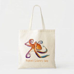 Bolsa Tote Arte octopus sealife