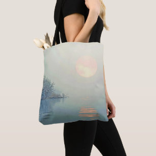Bolsa Tote Arte pacífica de inverno