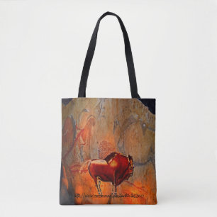 Bolsa Tote "Arte Parietal Caverna"