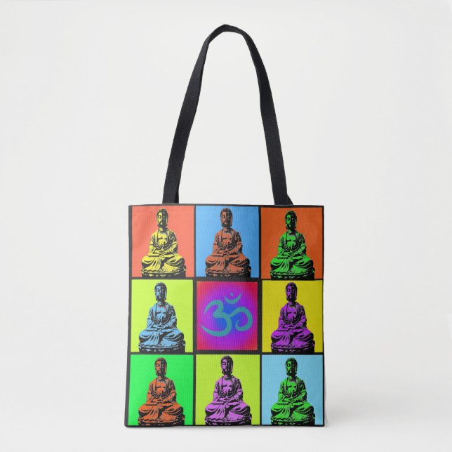 Bolsa Tote Arte Pop Buda (Frente)