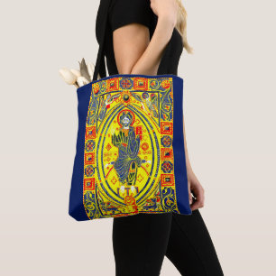 Bolsa Tote Arte popular bizantina Jesus