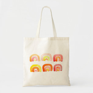 Bolsa Tote Arte retrô torta e engraçada