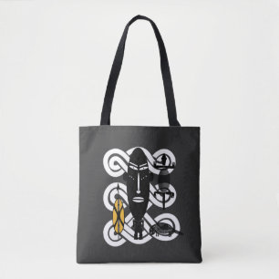 Bolsa Tote Arte tribal abstrato africana