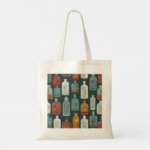 Bolsa Tote arte única em garrafas