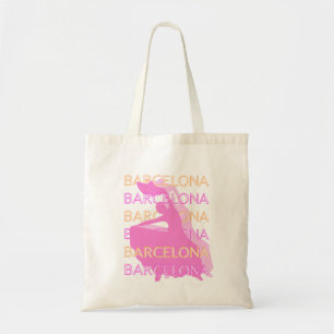 Bolsa Tote Arte Viagem de Barcelona, Arte Viagem Espanha, Lar