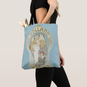 Bolsa Tote Arte Vintage Art Nouveau, Holanda Levensverzekerin