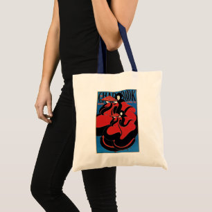 Bolsa Tote Arte Vintage Nouveau Livreto de Ação de Graças