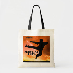 Bolsa Tote Artes Marciais Nome Personalizado