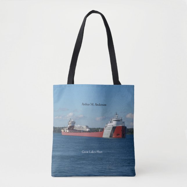 Bolsa Tote Arthur M. Anderson por toda a mala (Frente)
