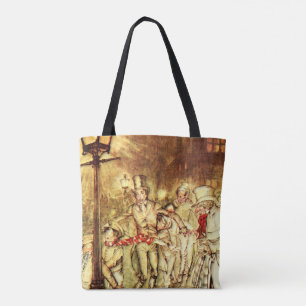 Bolsa Tote Arthur Rackham - A Christmas Carol - Street
