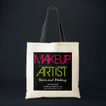 Bolsa Tote Artista de maquiagem em negrito<br><div class="desc">© 2015 Designs socialitas. Maquiagem de Artesanato com texto ousado e forte. As cores e o estilo da fonte podem ser alterados personalizando a design para lhe servir.</div>