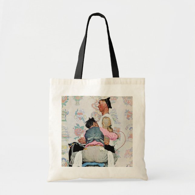 Bolsa Tote Artista do tatuagem (Frente)