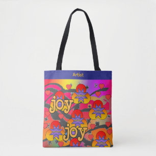 Bolsa Tote Artista Joy Fun