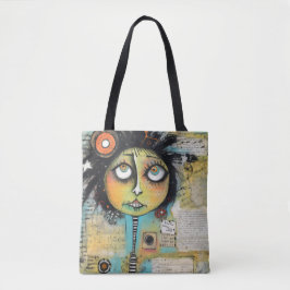 Bolsa Tote ArtLady 19 Encantadora e angustiado