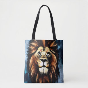 Bolsa Tote Artsy Wild African Lion