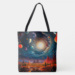 Bolsa Tote Artsy World