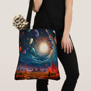 Bolsa Tote Artsy World