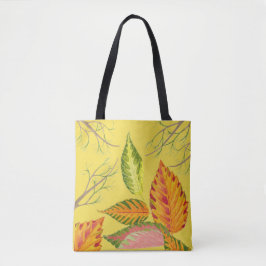 Bolsa Tote Arty Autumn em um Saco