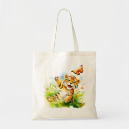 Bolsa Tote Aru: Um Tigre Sonhador