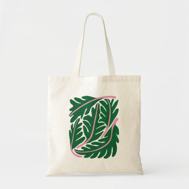 Bolsa Tote Arugula Illustrated Farmers Market Bag (Frente)