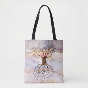 Bolsa Tote Árvore contra o céu