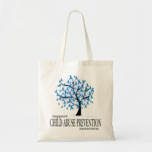 Bolsa Tote Árvore da prevenção do pederastia