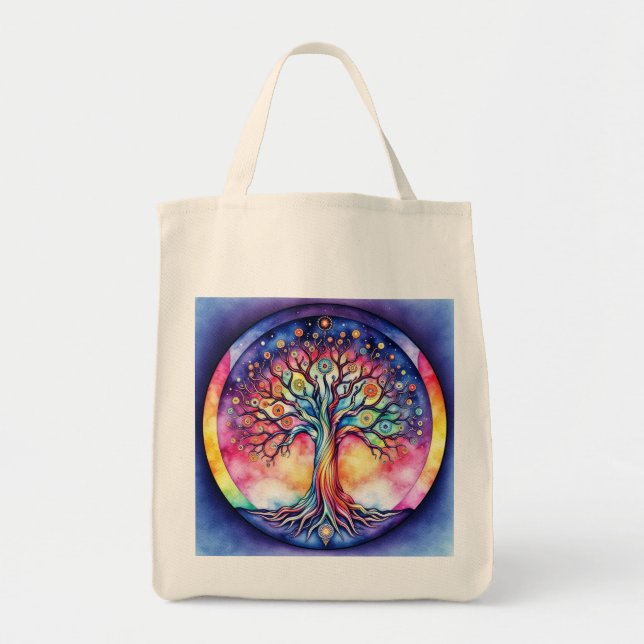 BOLSA TOTE ÁRVORE DA VIDA (Frente)