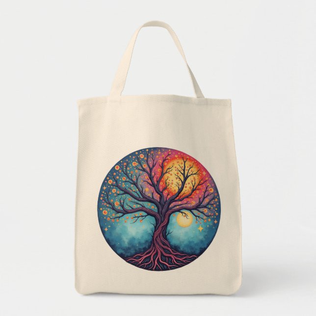 BOLSA TOTE ÁRVORE DA VIDA (Frente)