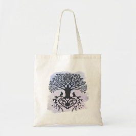 Bolsa Tote Árvore da Vida da Arte Folclórica