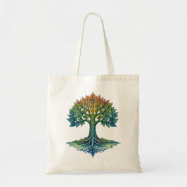 Bolsa Tote Árvore da Vida Mudando o Amanhecer