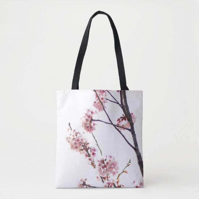 Bolsa Tote Árvore de Cereja Blooming (Frente)